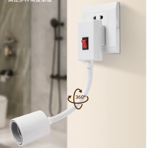 新款壁挂式速热275W浴霸灯三脚插陶瓷耐高温灯座浴室洗澡取暖灯泡 - 图1