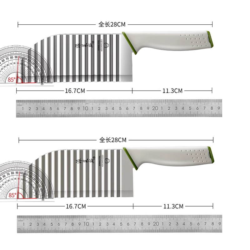 304狼牙土豆刀薯条刀锋利波浪刀家用多功能切菜神器切丝厨房削皮 - 图3