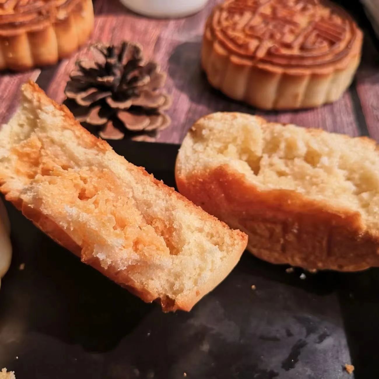 内蒙古特产奶皮子奶豆腐黄油奶酪酸奶味月饼中秋节零食点心早餐 - 图1