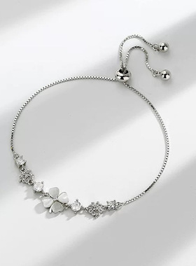 四叶草手链女小拉j设计感