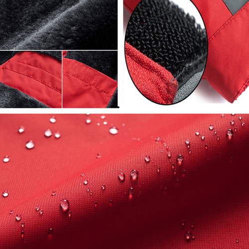 工作服棉袄男冬季劳保棉服加绒加厚2024棉衣男款冲锋衣外套中年 - 图2