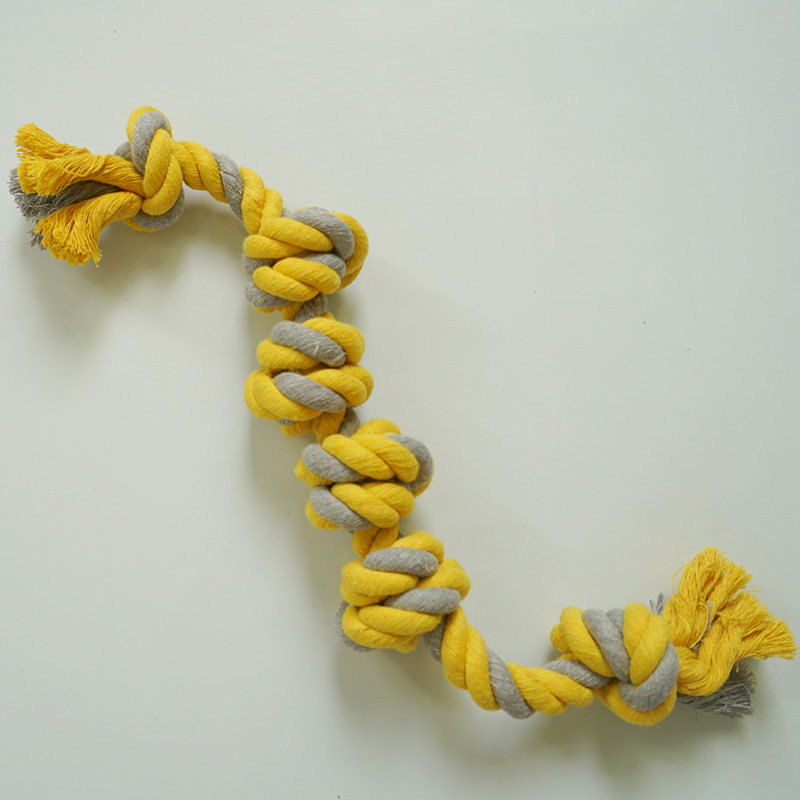 宠物棉绳玩具幼犬拉布拉多泰迪柯基互动耐咬绳结咬胶洁齿狗磨牙棒,淘宝优惠券,粉丝福利购,淘宝优惠卷