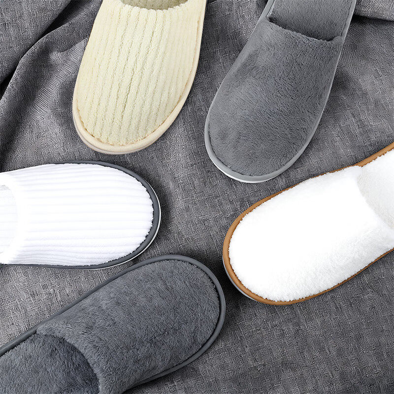 酒店一次性拖鞋珊瑚绒加厚防滑家用待客旅游高档宾馆民宿秋冬专用,淘宝优惠券,粉丝福利购,淘宝优惠卷