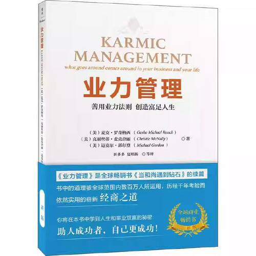 现货速发能断金刚业力管理正版善用法则创造富足人生当和尚遇到钻石续篇商业书籍超凡智慧经营麦克罗 - 图1