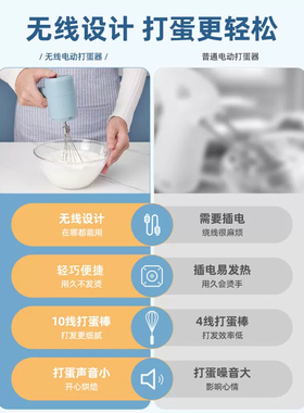 电动打蛋器家用小型|万人加购