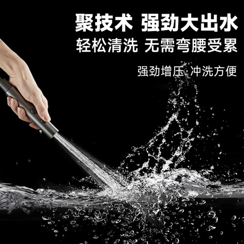 马桶喷枪卫生间冲洗器喷头厕所水龙头水枪伴侣妇洗器精铜双控角阀 - 图0