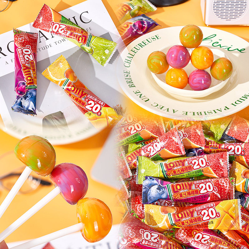 德国果汁棒棒糖双拼口味平替分享糖果儿童零食喜糖批发混合奖励状,淘宝优惠券,粉丝福利购,淘宝优惠卷