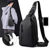 Waterproof chest bag for outdoor cycling, thickened multi-layer crossbody bag