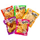 香菇豆干辣条五香豆腐干2斤装 券后14.8元包邮