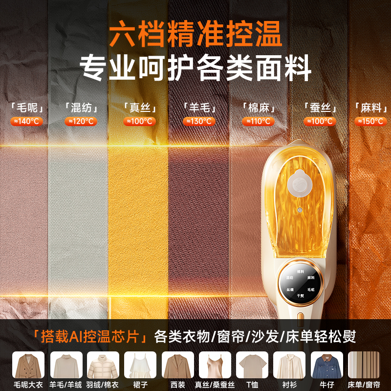 手持挂烫机2025新款家用熨烫机小型大蒸汽电熨斗烫衣服便携式神器 - 图2