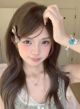 海边度假~蓝色贝壳海星手链女海岛串珠配饰手串2026新款叠戴手饰