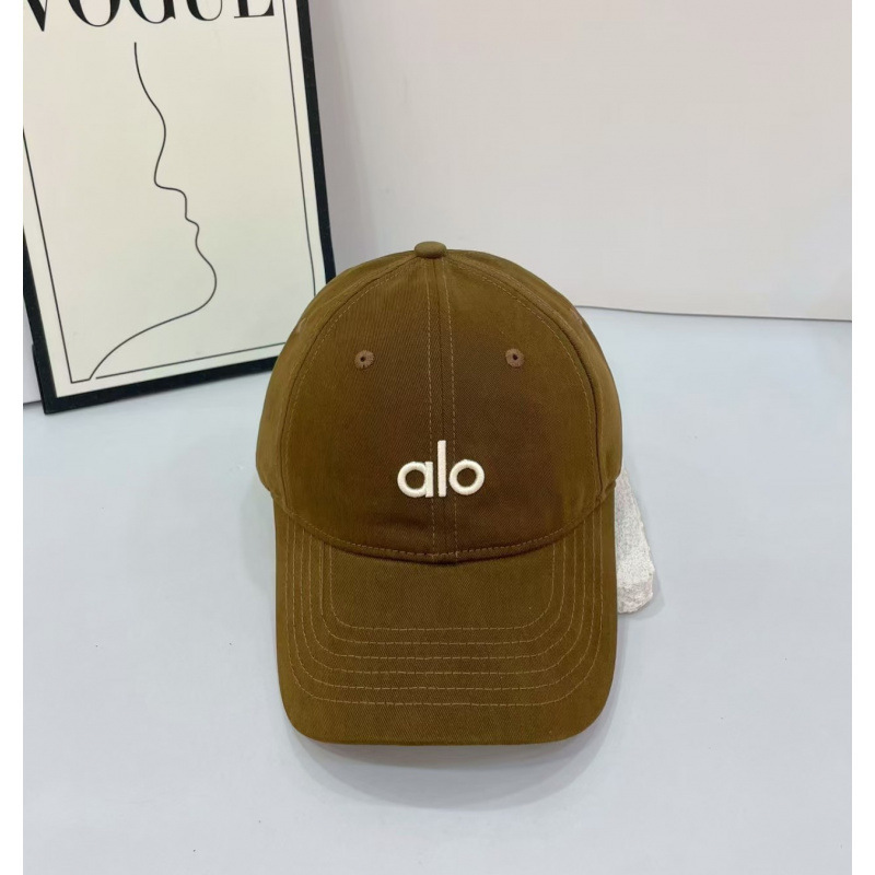 ala帽子字母刺绣棒球帽男女时尚休闲四季显脸小鸭舌o灰色黑色红色 - 图2