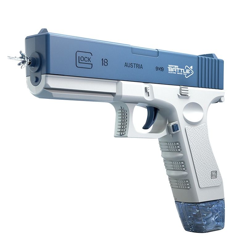 格洛克水枪儿童玩具喷水枪2024夏季新款儿童泚水枪大容量按压连发