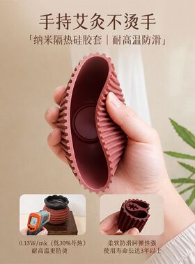 火龙罐中医院专用广东省刘伟同款刮痧艾灸紫砂陶瓷医院专用火龙罐
