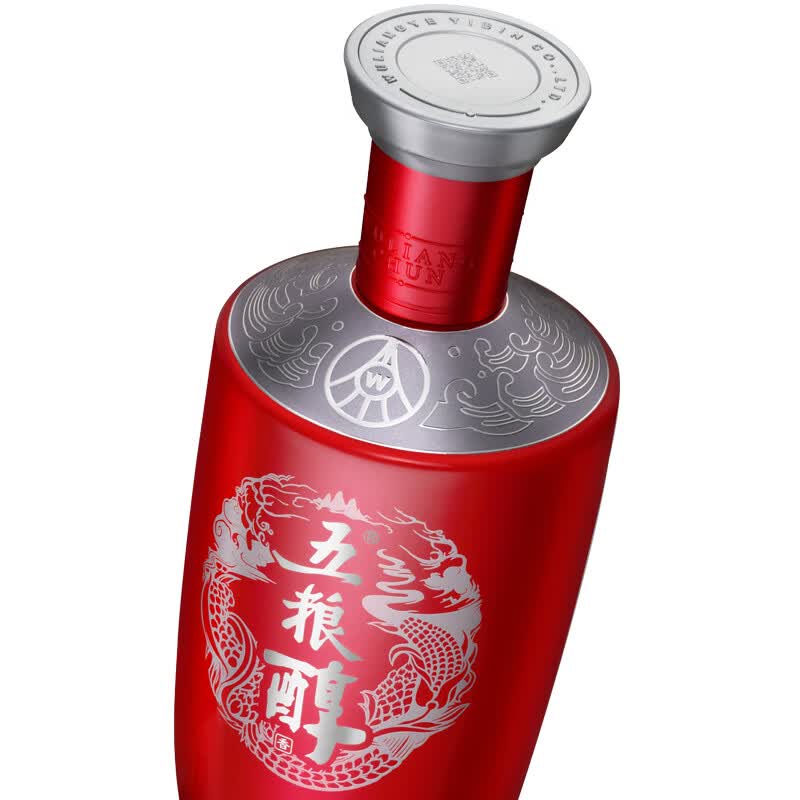 五粮液股份五粮醇红装50度500ml浓香型白酒婚礼