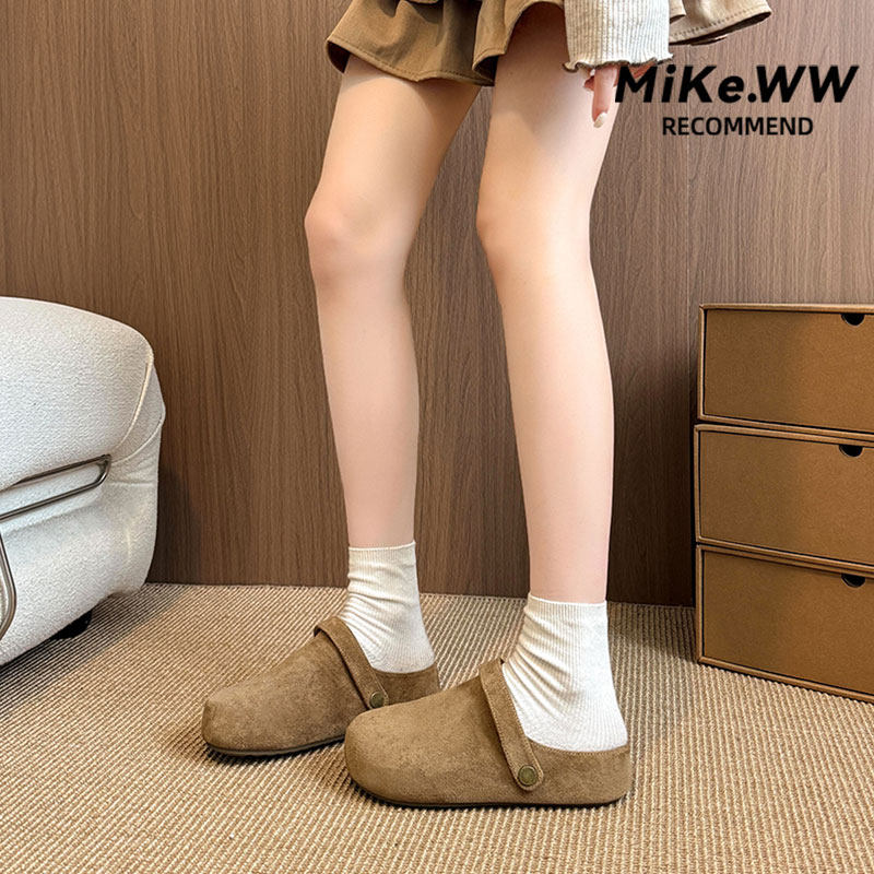 法式厚底包头拖鞋女外穿2025新款秋季软底半拖勃肯鞋单鞋平底店主,淘宝优惠券,粉丝福利购,淘宝优惠卷