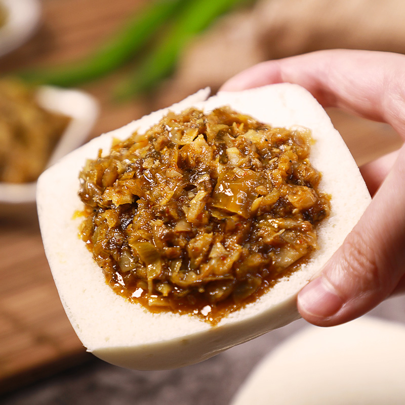 暴下饭香菇牛肉酱菌菇鸡肉酱香菇佐餐下饭酱下饭菜瓶装四川风味