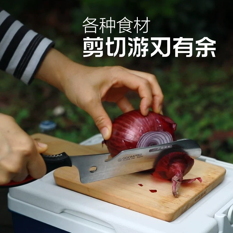 KORUI厨房家用不锈钢强力剪鸡鸭鹅骨头食物杀鱼专用多功能剪鸡骨 - 图1