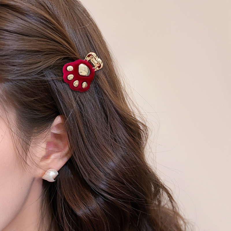 新年红色小抓夹女2026新款高端刘海夹小夹子侧边边夹发卡发夹发饰,淘宝优惠券,粉丝福利购,淘宝优惠卷