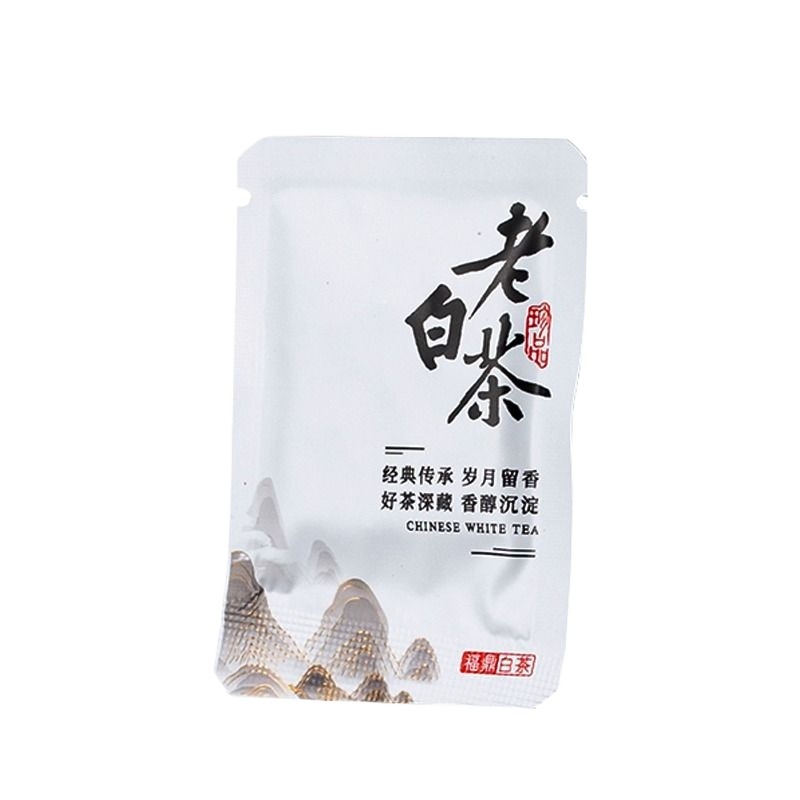 2016年福鼎老白茶茶叶高山寿眉贡眉小方片茶厂家直销100包袋装-图3