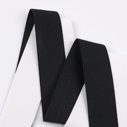 加厚松紧带高弹力耐用宽细橡皮筋裤腰裤子婴儿橡筋扁宝宝帽子双层 - 图0