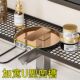 Vertical faucet storage rack bathroom bathroom toilet washbasin wall-mounted punch-free washbasin storage rack