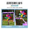 Toy rotating windmill colorful scooter decoration