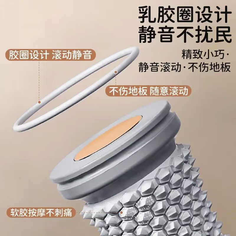 足底筋膜球脚底肌肉放松按摩器扁平足弓训练器瑜伽滚轮花生球经络 - 图2