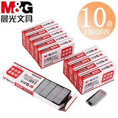 скобы 晨光订书钉24/6通用型12号订书针标准型12#统一订书机钉子办公文 M & G,