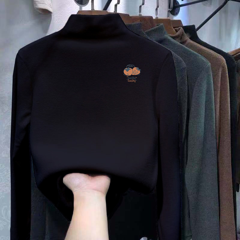 男女童打底衫内搭儿童德绒秋冬2025新款半高领长袖T恤加绒厚上衣,淘宝优惠券,粉丝福利购,淘宝优惠卷