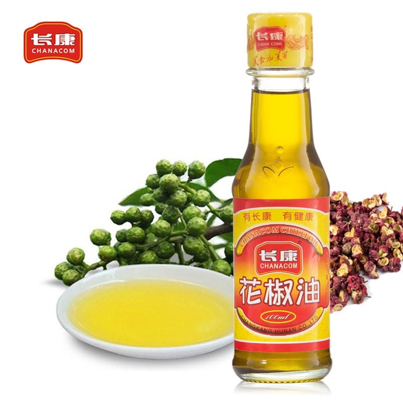 长康纯芝麻油100ml花椒油100ml辣椒油200ml纯正添加小瓶便携家用-图2