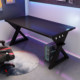 Titan A3 gaming table carbon fiber pattern desktop computer table hole board solid wood home desk desk desk