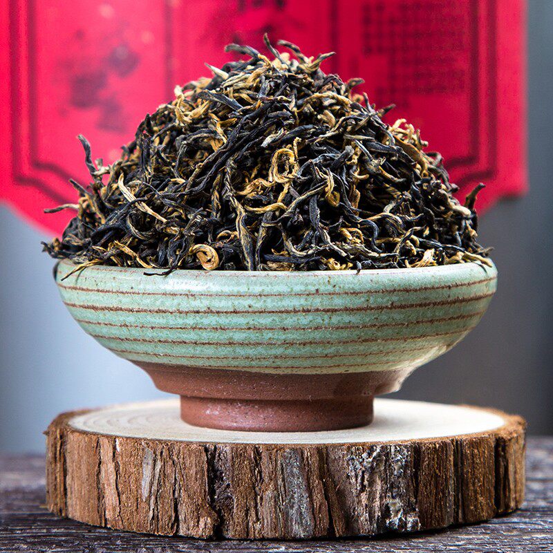 金骏眉特级红茶500g武夷山新茶浓香金俊眉黄芽散装茶叶茶业入口