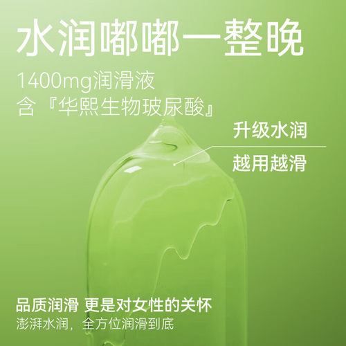 羽感000超薄避孕套裸感贴合水润玻尿酸男用官方正品安全套byt - 图2