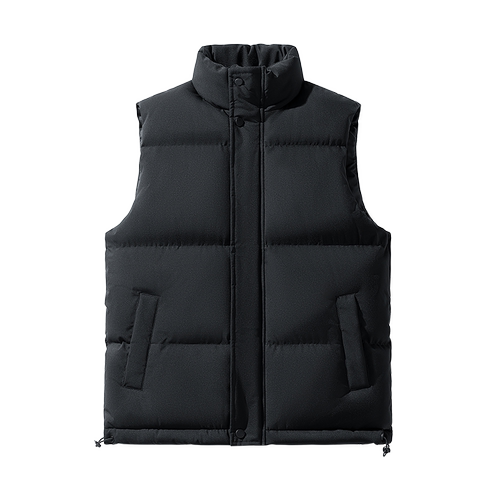 nasa羽绒棉马甲男女款2025新款背心秋冬季加厚保暖坎肩棉服外套男 - 图3