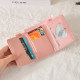 Simple and versatile little cheese Japanese cute wallet card holder short female cartoon tri-fold folding small wallet