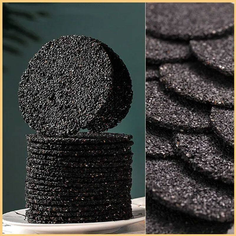 【以黑养黑】高钙黑芝麻饼酥薄脆无糖精孕期健康饼干孕妇儿童解馋,淘宝优惠券,粉丝福利购,淘宝优惠卷