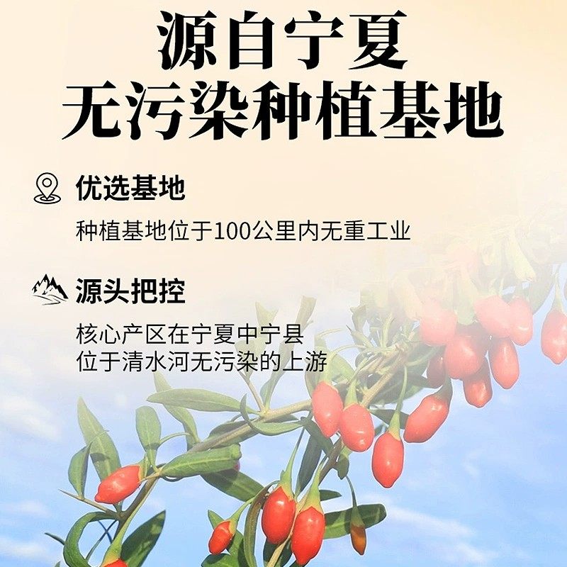 枸杞子宁夏枸杞无硫熏宁夏正宗特级优大果250g罐装免洗大粒泡茶,淘宝优惠券,粉丝福利购,淘宝优惠卷
