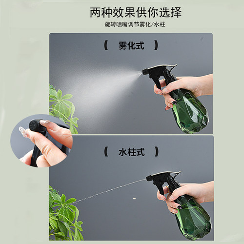 喷壶消毒专用酒精喷雾瓶浇花神器洒水壶气压式家用清洁喷水壶浇水 - 图1