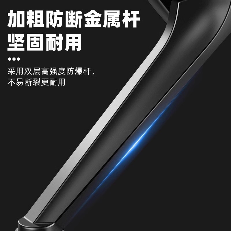 电动自行车后视镜通用电瓶车倒车镜大视野凸面镜电摩踏板车反光镜 - 图2