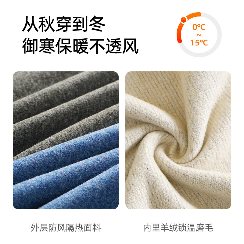 保暖内衣男款秋衣秋裤套装男冬季加绒加厚男士打底衣本命年保暖衣