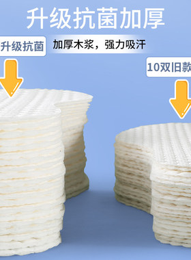 【全新体验】抗菌防臭一次性鞋垫