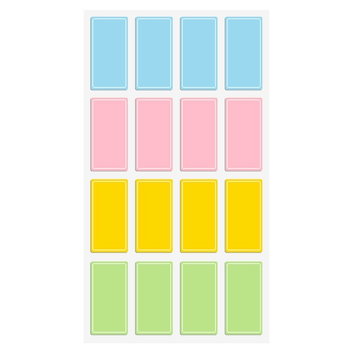 Цветная метка водонепроницаемость слезы без следа