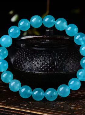 天然天河石水晶手串冰种玉化手链