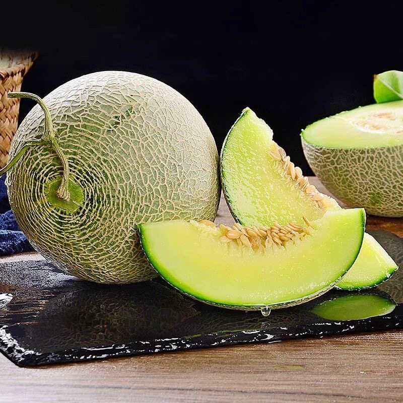 海南网纹瓜当季新鲜水果4斤中小果现摘甜香甜网纹西州蜜瓜包邮