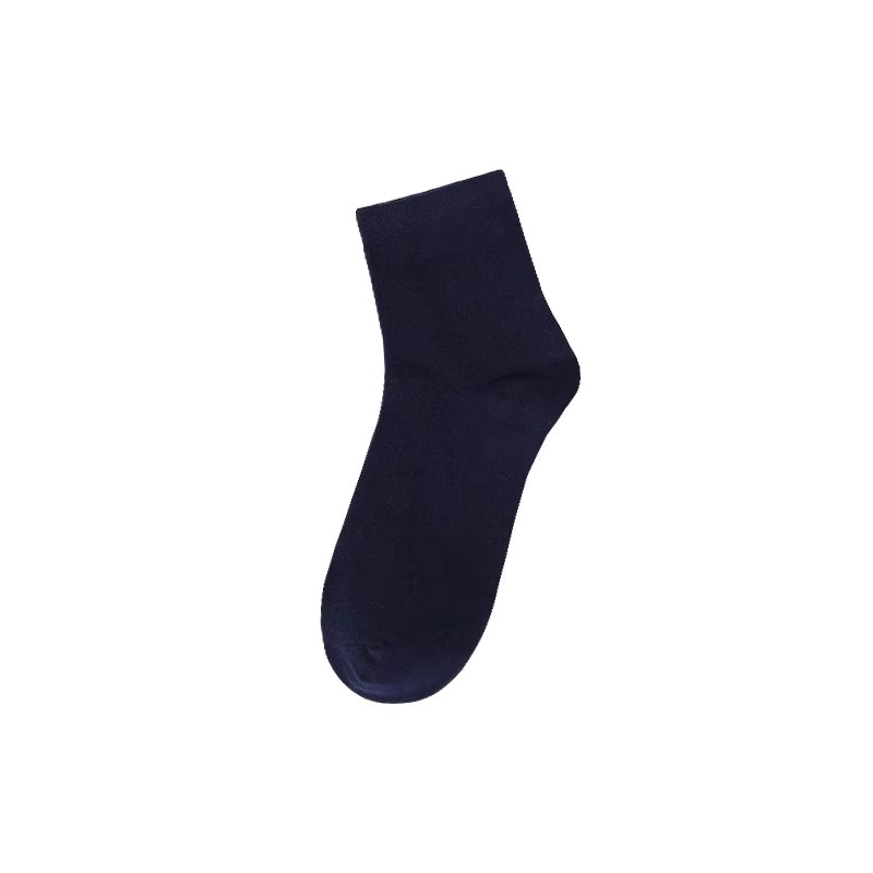 黑色新疆棉袜子男秋冬季防臭吸汗中筒袜纯色棉袜男士商务运动长袜,淘宝优惠券,粉丝福利购,淘宝优惠卷