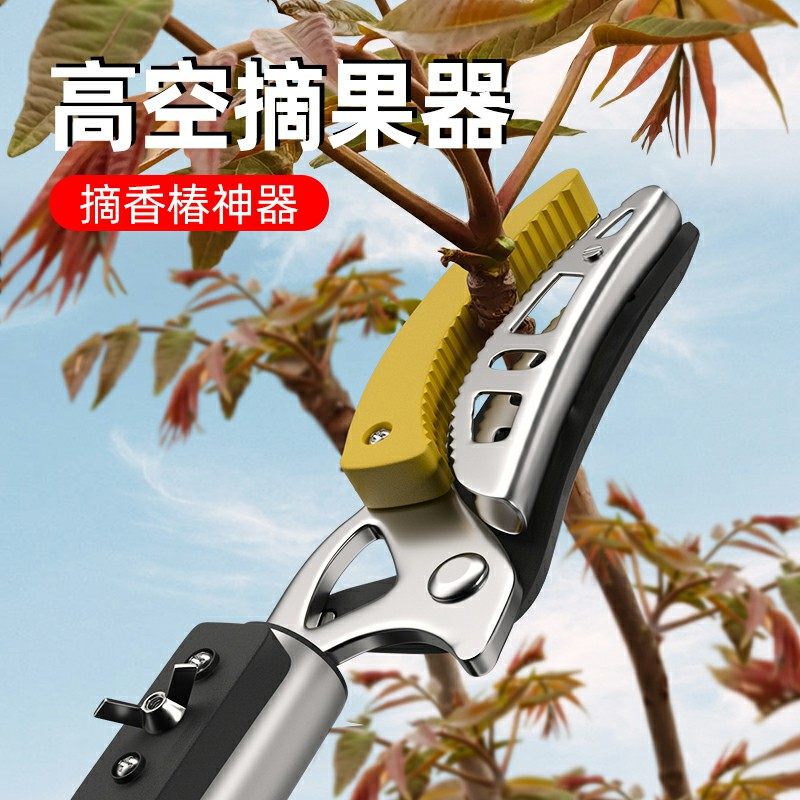 摘水果高枝剪伸缩高空剪摘果剪采果樱桃槐花剪树枝剪刀摘果神器大_虎窝淘
