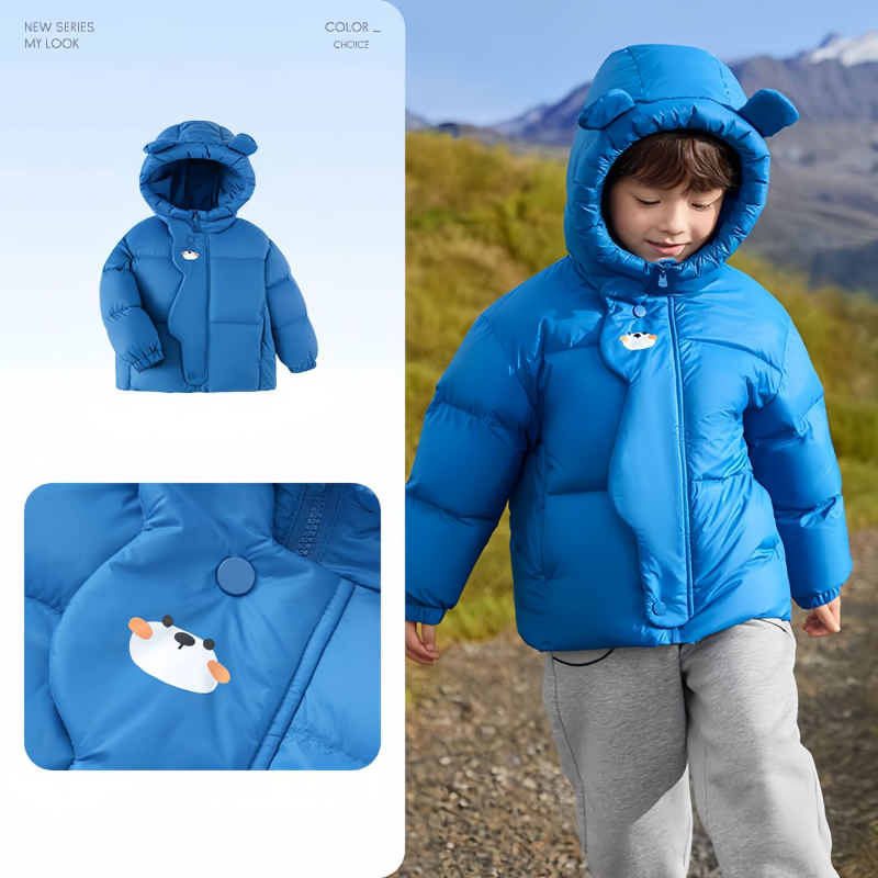 2026新款儿童宝宝羽绒棉服男童女童中大童秋冬季加厚保暖外套科技,淘宝优惠券,粉丝福利购,淘宝优惠卷