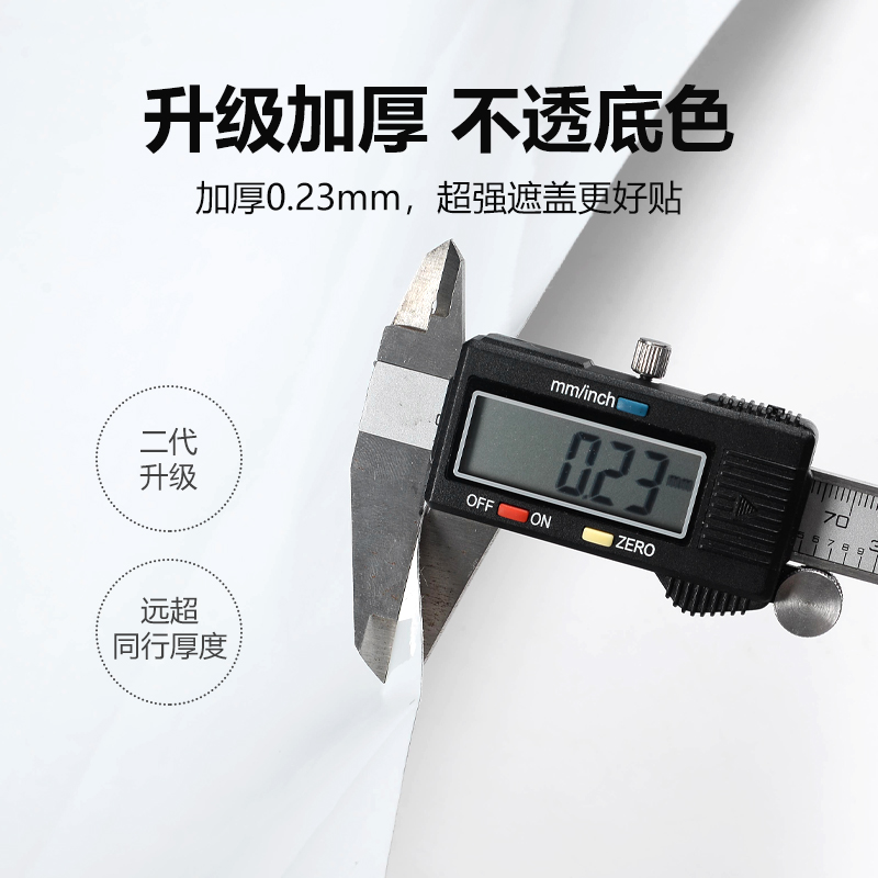 厨房防油贴纸台面仿瓷砖大理石防火耐高温灶台专用保护垫翻新贴膜 - 图0