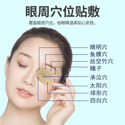 眼贴学生护眼视力叶黄素冰敷淡化黑眼圈袋眼青春缓解护眼贴散光 - 图2